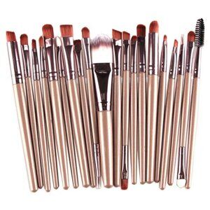 Set of 20pcs Cosmetic Makeup Brushes Set Powder Foundation Eyeliner Eyeshadow